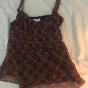 Ann Taylor loft sleeveless blouse